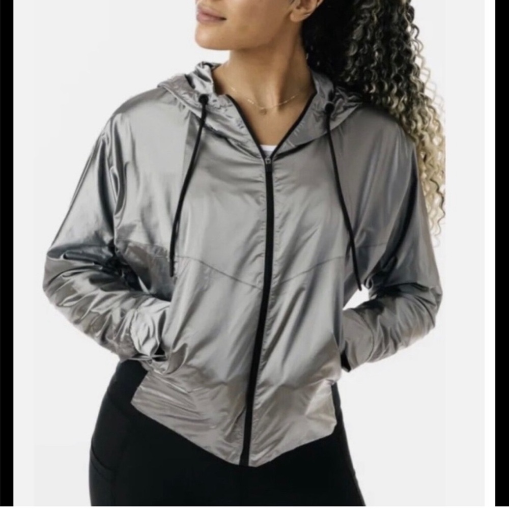 Zyia 1738 silver galaxy jacket NWT XXL